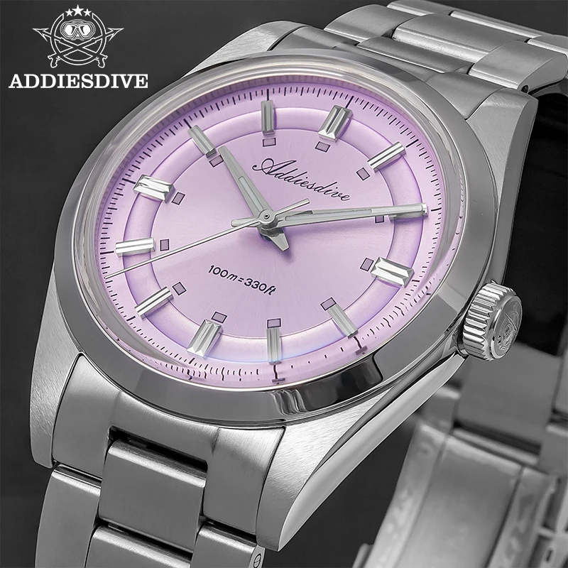 Watch Accessories - ADDIESDIVE 36mm Erkek Saati VH31 10Bar
