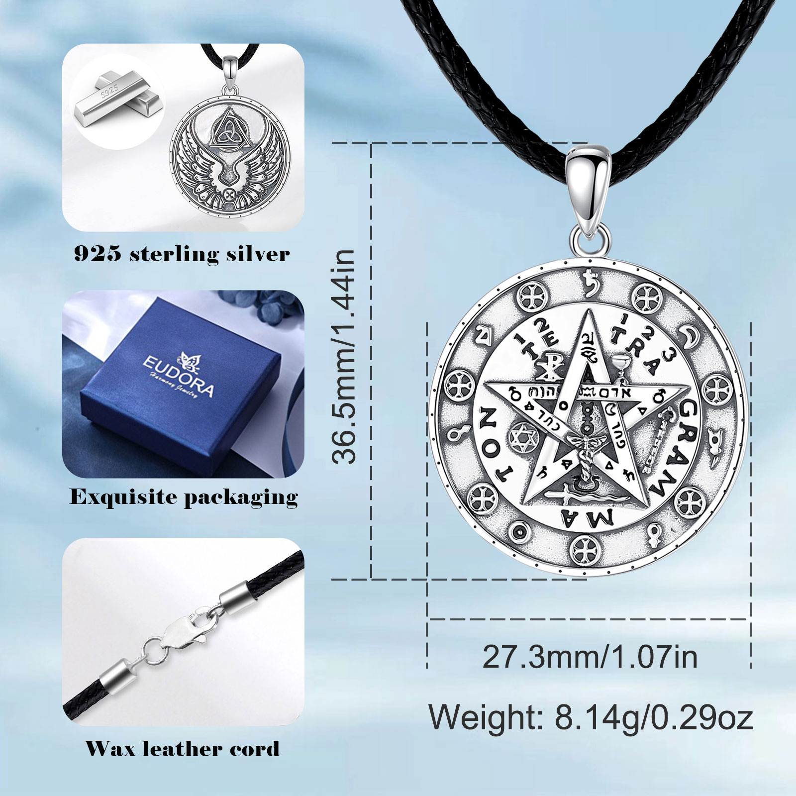 Eudora kadınlar için 925 ayar  - 925 Sterling Silver Chain Necklace Men incelemesi ve fiyatı