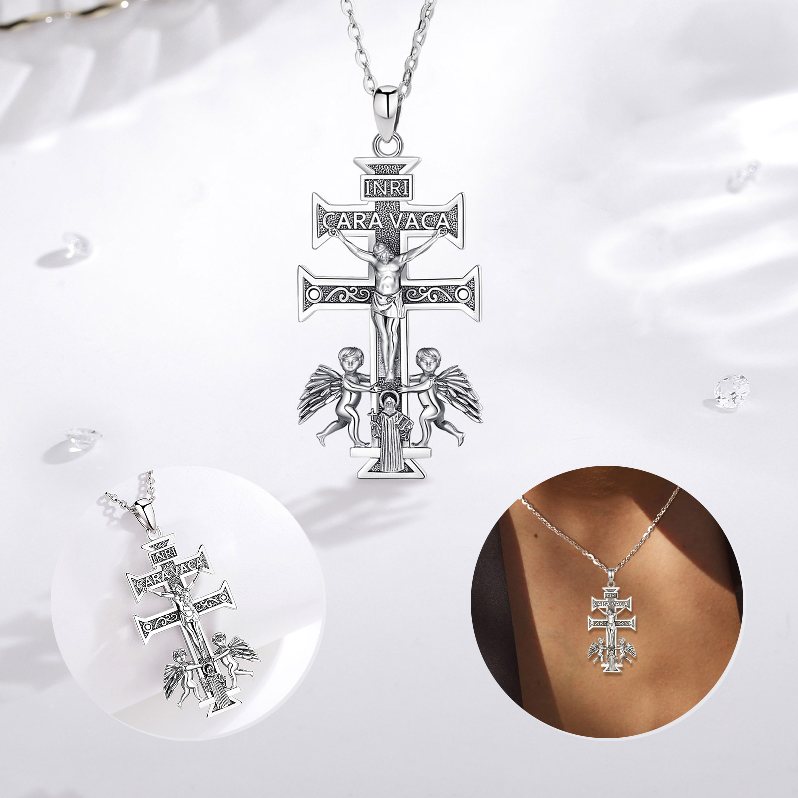 Eudora 925 ayar gümüş Caravaca - 925 Sterling Silver Chain Necklace Men incelemesi ve fiyatı