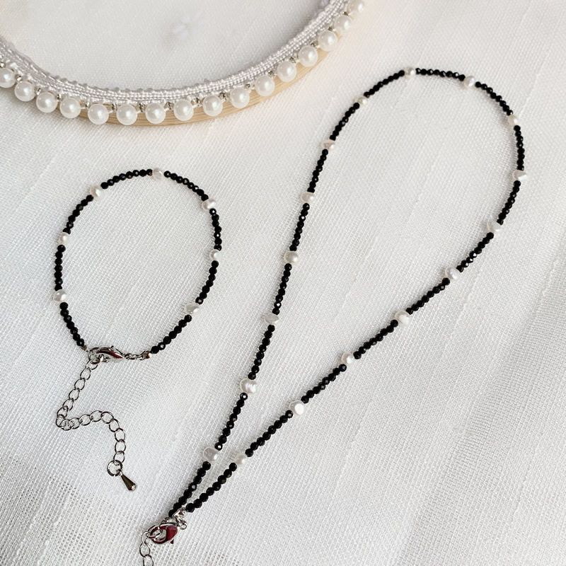 Moda Şifa Takı 2 MM Küçük Siya - Pearl Choker Necklace Vintage incelemesi ve fiyatı