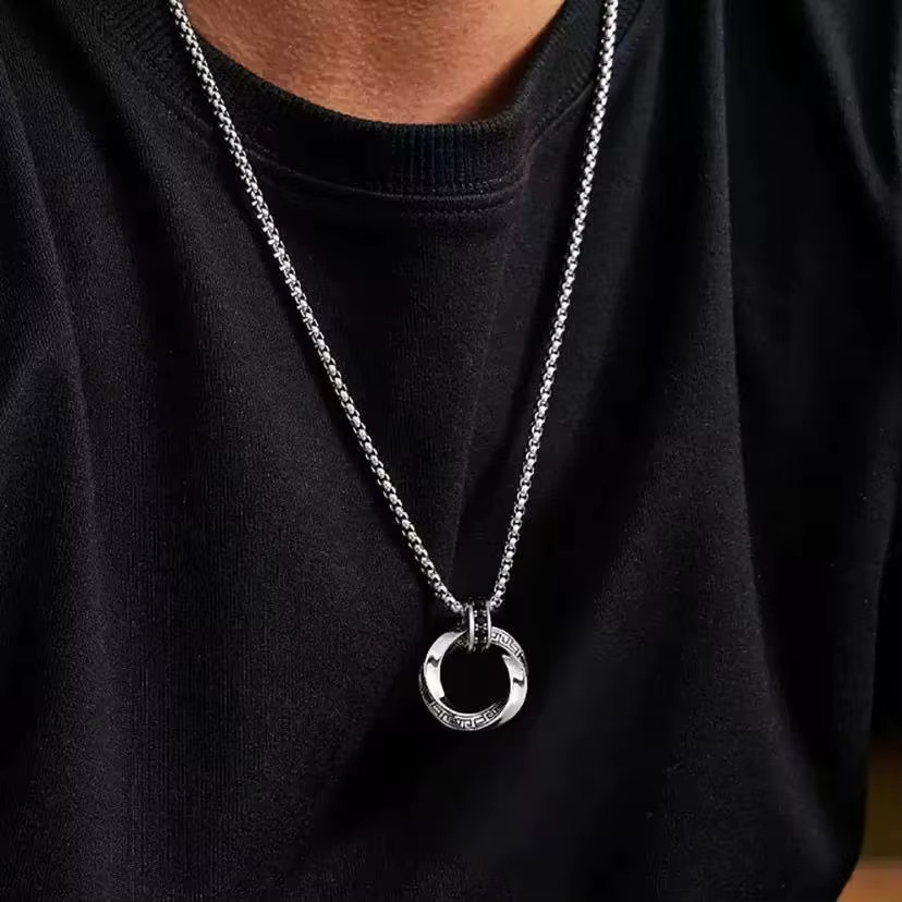 Yeni 925 Ayar Gümüş Kolye, Vin - 925 Sterling Silver Chain Necklace Men incelemesi ve fiyatı