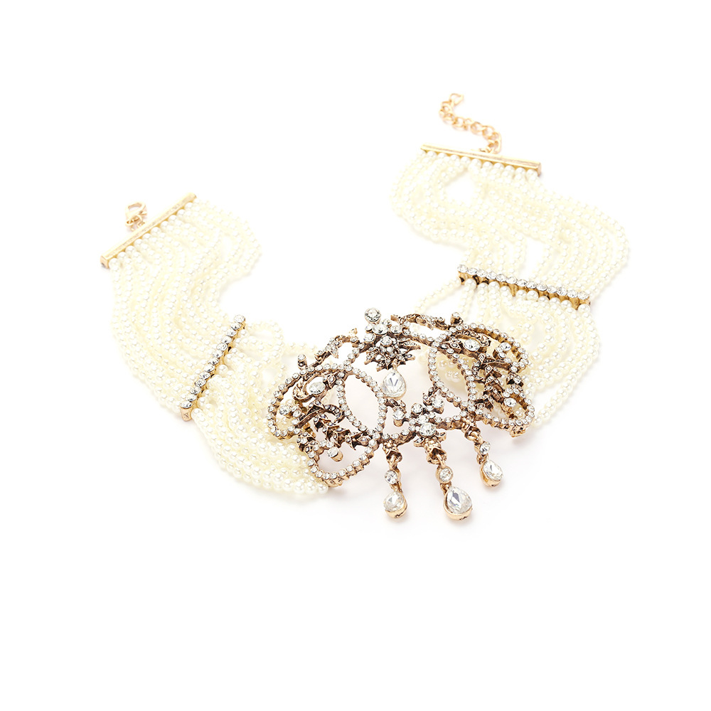 Kadınlar için Vintage Çok Katm - Pearl Choker Necklace Vintage incelemesi ve fiyatı