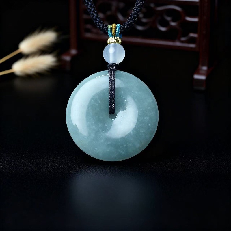 Yeni Gerçek Doğal Yeşim Donut  - Necklaces incelemesi ve fiyatı