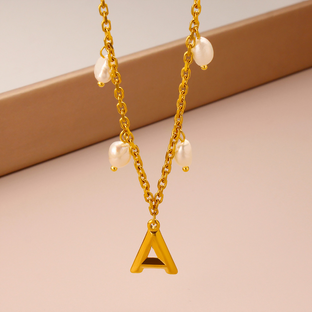 İlk Harf İncili Kolye, 18K Alt - Initial Letter Necklace 18K Gold incelemesi ve fiyatı