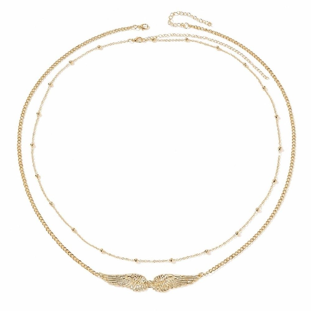 Yeni Çift Katmanlı Melek Kanat - Body Jewelry incelemesi ve fiyatı