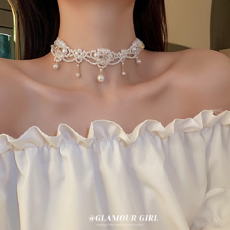 Lüks Vintage Inci Gerdanlık Ko - Pearl Choker Necklace Vintage incelemesi ve fiyatı
