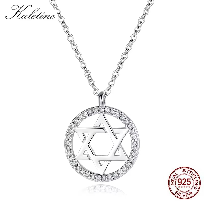 KALETINE yahudi Magen David yı - 925 Sterling Silver Chain Necklace Men incelemesi ve fiyatı