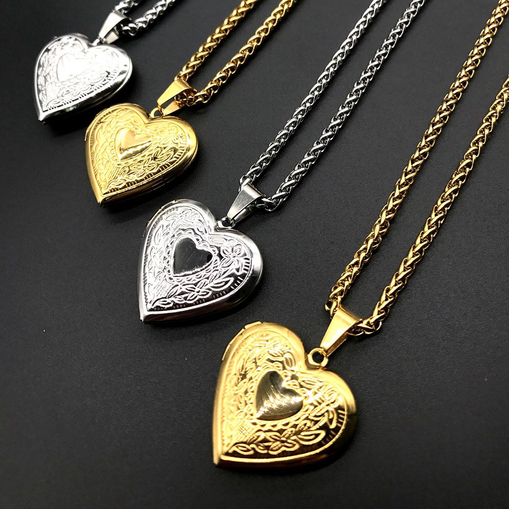 Moda Zinciri Takı Arkadaş Koly - Heart Locket Necklace Photo incelemesi ve fiyatı