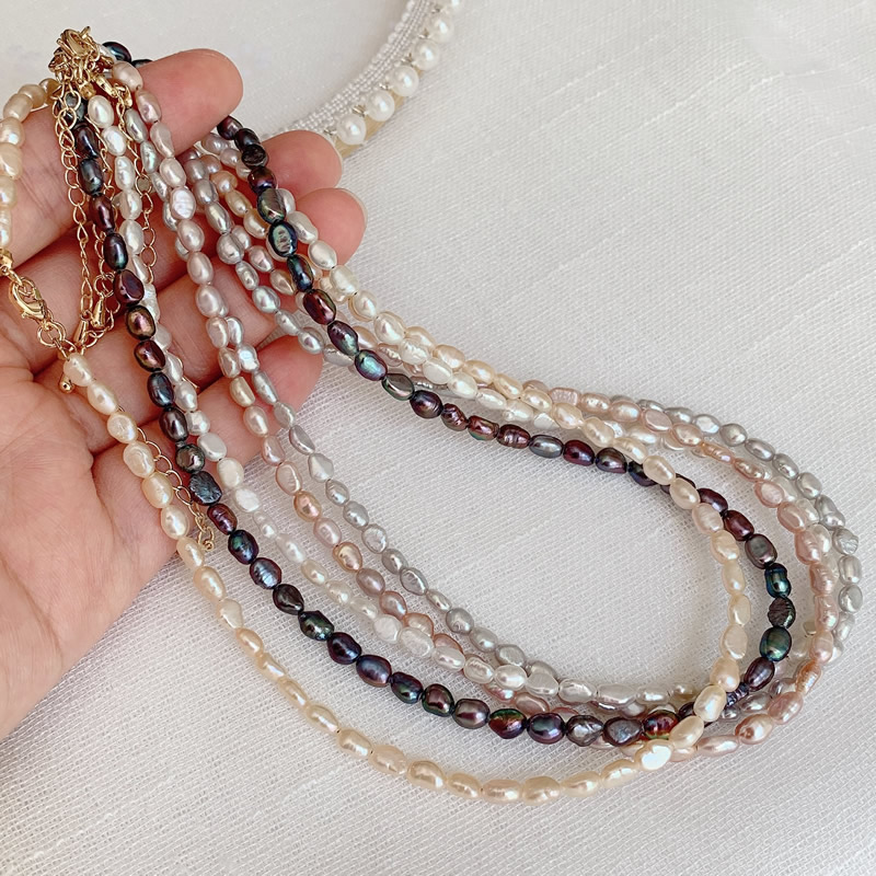 Moda doğal tatlı su incisi kol - Pearl Choker Necklace Vintage incelemesi ve fiyatı